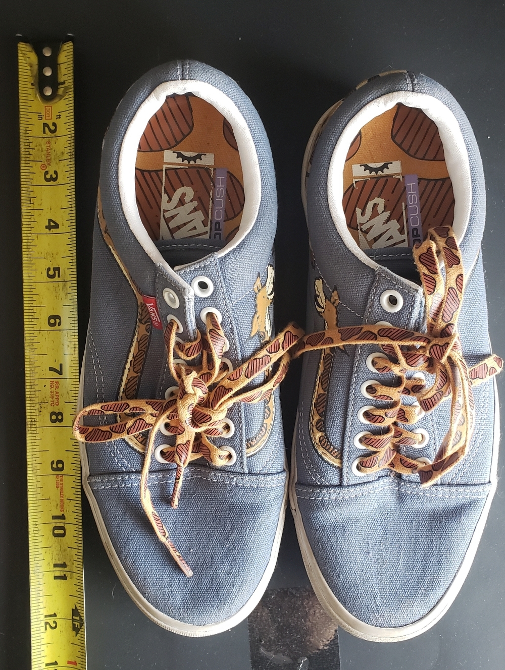 Fairdale X Vans BMX Bikes Old Skool Giraffe Waffle Cup Shoes Men’s Size 8 RARE